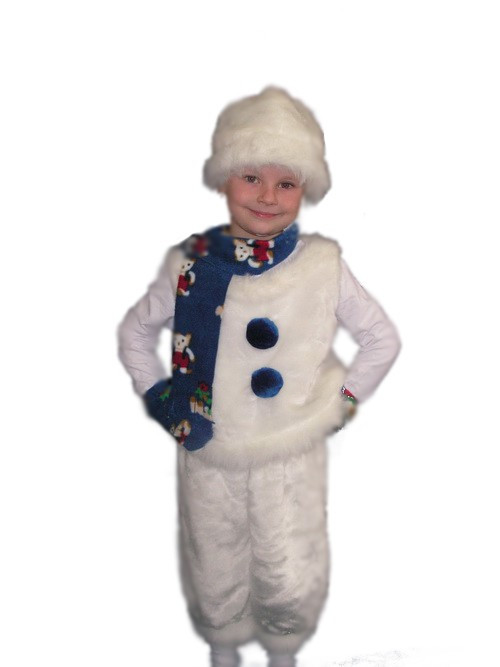 Снеговик(карнавальные костюмы)