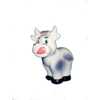 Корова Зорька(Игрушки из ПВХ)